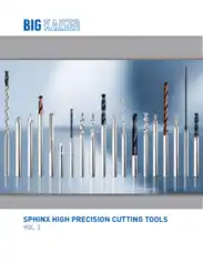 Sphinx High Precision Cutting Tools Vol. 2
