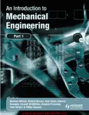 An Introduction to Mechanical Engineering Part 1