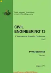 Civil Engineering 13 4th International Scientific Conference