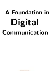 A foundation in digital Communication