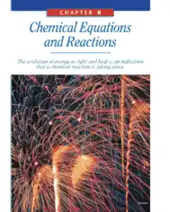 Chemical Equations And Reactions Chapter 8
