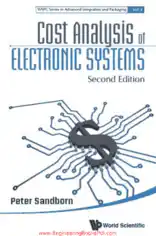 Cost analysis of electronics systems 2nd Edition