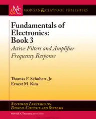 Free Download PDF Books, Fundamentals of Electronics Book 3 Active Filters and Amplifier Frequency Response