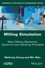 Free Download PDF Books, Milling Simulation Metal Milling Mechanics Dynamics and Clamping Principles