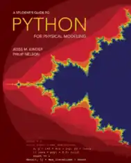 A Student Guide to Python for Physical Modeling