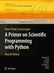 A Primer On Scientific Programming With Python 4th Edition