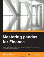 Free Download PDF Books, Mastering pandas for Finance open source Python Data Analysis Library