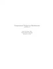 Computational Methods for Bioinformatics Python 3.4 PDF