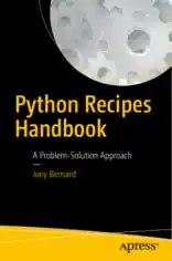 Free Download PDF Books, Python Recipes Handbook Problem Solution Approach