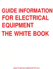 Guide Information for Electrical Equipment the White Book