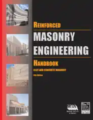 Reinforced Masonry Engineering Handbook Clay and Concrete Masonry Sixth Edition