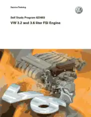 VW 3.2 and 3.6 liter FSI Engine Service Training Guide