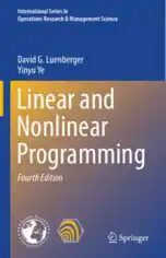 Linear and Nonlinear Programming 4 edition