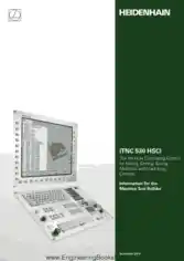 Free Download PDF Books, iTNC 530 HSCI The Versatile Contouring Control for Milling Drilling Boring Machines and Machining Centers
