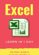 Learn Excel in 1 Day Definitive Guide to Learn Excel for Beginners