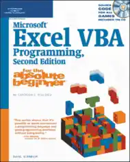 Microsoft Excel VBA Programming for the Absolute Beginner Second Edition