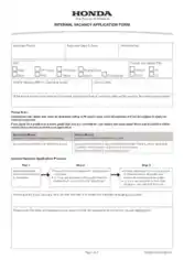 Free Download PDF Books, Internal Vacancy Application Form Template