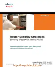 Router Security Strategies Securing IP Network Traffic Planes – Networking Book