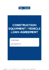 Car Loan Agreement Form Template