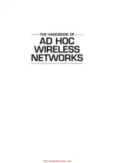 The Handbook of Ad Hoc Wireless Networks