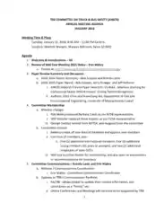 Free Download PDF Books, Data Safety Meeting Agenda Example