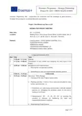 Free Download PDF Books, Project Meeting Agenda