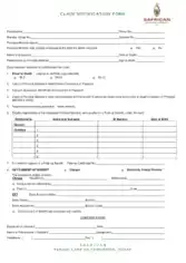Medical Claim Notification Form Template