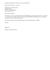 CEO Resignation Announcement Letter Template