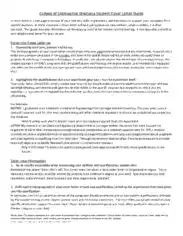 Graduate Student Cover Letter Template