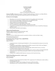 Store Operations Resume Template