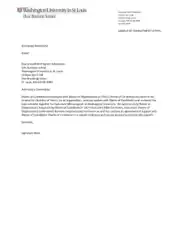 Free Download PDF Books, Executive MBA Letter of Intent Template