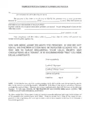 3 Day Eviction Notice Form Template