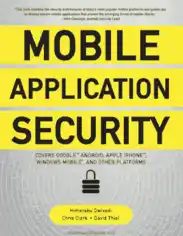 Free Download PDF Books, Mobile Application Security
