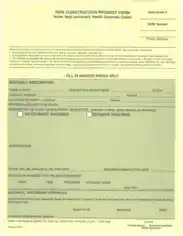 Construction Work Order Request Form Template