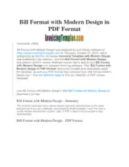 Free Download PDF Books, Graphic Design Invoice Example Template