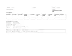 Example Of Standard Invoice Template