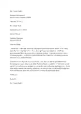 School Nurse Resignation Letter Template