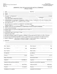 Real Estate Sales Agreement Form Free Template