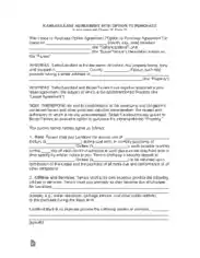 Free Download PDF Books, Kansas Lease Agreement With Option To Purchase Form Template