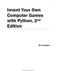 Invent Your Own Computer Games With Python 2nd Edition