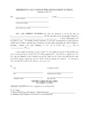 Free Download PDF Books, Mississippi 3 Day Notice To Quit Nonpayment Form Template