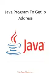 Java Program To Get Ip Address