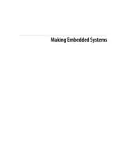 Making Embedded Systems