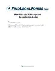 Free Download PDF Books, Cancellation of Service Request Letter Template