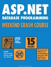 ASP.Net Database Programming Weekend Crash Course