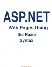 ASP.Net Web Pages Using The Razor Syntax
