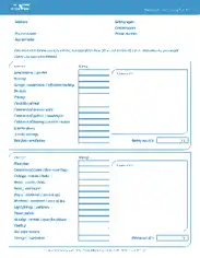 Sample Home Inspection Checklist Form Template