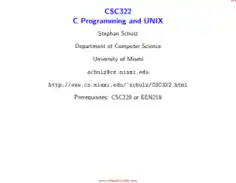 C Programming And Unix