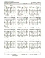 Free Download PDF Books, Monthly Work Schedule Calendar Template