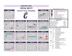 Free Download PDF Books, School Monthly Calendar Template